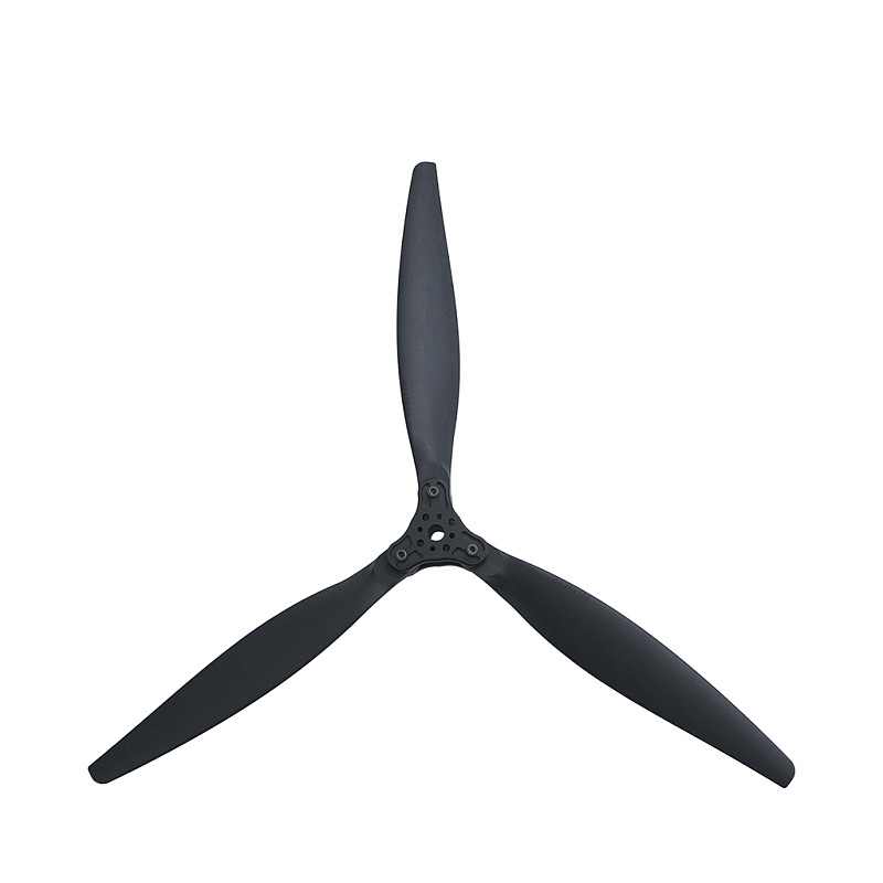 1 Pair GEMFAN F2010 3-Blade Folding Propeller  - Glass Fiber Nylon Black Folding Prop for 20-Inch RC Fixed-Wing and UAV Drones