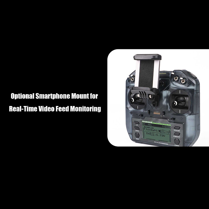 Flysky FS-i6 NOVA 10-Channel RC Radio with X8M Receiver - AFHDS 2A Entry-Level Transmitter for FPV, Fixed-Wing, Helicopter and Multirotor, Support Open-Source / ELRS Version