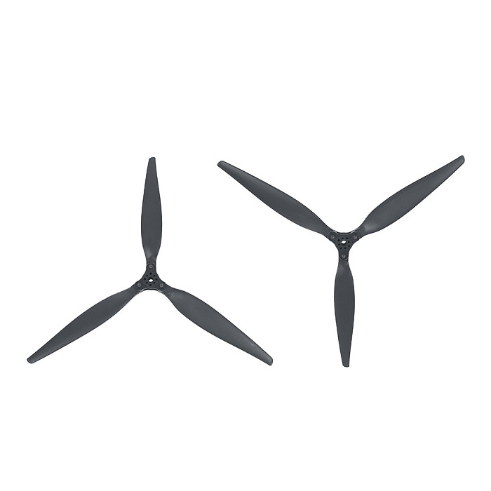 1 Pair GEMFAN F2210 Folding Propeller  - 22 Inch 3-Blade Glass Fiber Nylon Folding Prop for RC Fixed-Wing, Long-Range UAV and Multirotor Drones