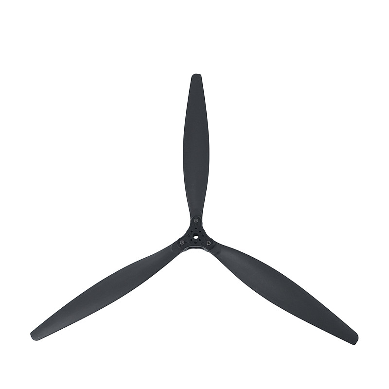 1 Pair GEMFAN F2412 Folding Propeller 24 Inch 3-Blade Glass Fiber Nylon Folding Prop for RC Fixed-Wing, Long-Range UAV and Multirotor Drones