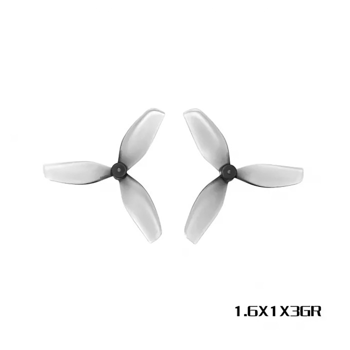 (HQprop)Ultralight whoop Prop1.6X1X3(40MM)-1MM 2xCW+2xCCW