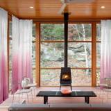 【Custom】Hanna Gradient Ombre Sheer Curtain Tulle Gradual Drapery For Indoor Outdoor,12 Colors