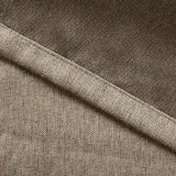 Rod Pocket Faux Linen Textured Curtain Drape Olive