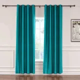 CUSTOM Lao Hang Zhou Peacock Polyester Cotton Thermal Insulated Curtain