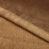 Rod Pocket Faux Linen Textured Curtain Drape Olive