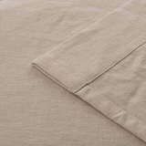 Cotton Linen Curtain Antique Bronze Grommet Lined Drapery MaSha