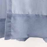 Nickel Grommet Gradient Ombre Sheer Curtain Tulle Gradual Drape HANNA
