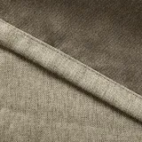 Rod Pocket Faux Linen Textured Curtain Drape Olive
