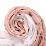 Nickel Grommet Gradient Ombre Sheer Curtain Tulle Gradual Drape HANNA
