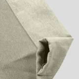 Rod Pocket Faux Linen Textured Curtain Drape Olive