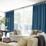 Thermal Insulated Curtain Tab Top Window Treatment Panel LHZ
