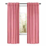 CUSTOM Birkin Rose Velvet Curtain Drapery With Lining For Traverse Rod Pole or Track
