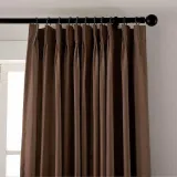 CUSTOM EDOARDO Chocolate Indoor Blackout Curtain