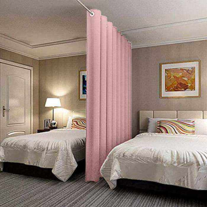 Antique Bronze Grommet Premium Heavyweight Room Divider Curtain Panel PAZ