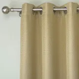 Waffle Woven Blackout Curtain HELMUT