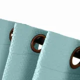 Grommet Jacquard Circle Bubble Wrinkle Window Blackout Curtain Drapery Bella