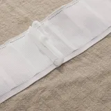Cotton Linen Curtain Drapery Flat hook for Track Lined Curtain MaSha