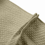 Pinch Pleated Jacquard Circle Bubble Wrinkle Curtain Drapery For Traverse Rod or Track Pin Hooks Included Bella