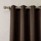 【Custom】EDOARDO Indoor Solid Blackout Curtain Panel Drape, 13 Colors