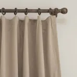 Cotton Linen Curtain Drapery Flat hook for Track Lined Curtain MaSha