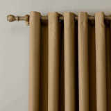 CUSTOM EDOARDO Wheat Indoor Blackout Curtain