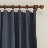 Cotton Linen Curtain Drapery Flat hook for Track Lined Curtain MaSha