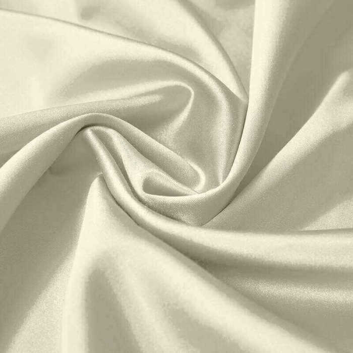 CUSTOM Lao Hang Zhou Ivory Polyester Cotton Thermal Insulated Curtain