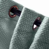 Grommet Jacquard Circle Bubble Wrinkle Window Blackout Curtain Drapery Bella