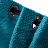 Grommet Jacquard Circle Bubble Wrinkle Window Blackout Curtain Drapery Bella