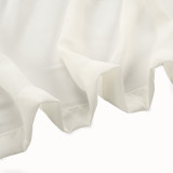 Nickel Grommet Indoor Outdoor Sheer Curtain Wide Opulent Voile Drape SCANDINA