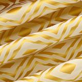 Tab Top Rhomboid Jacquard Dust Proof Curtain Two-Toned Damask Diamond with Blackout Lined NINA