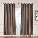 Thermal Insulated Curtain Tab Top Window Treatment Panel LHZ