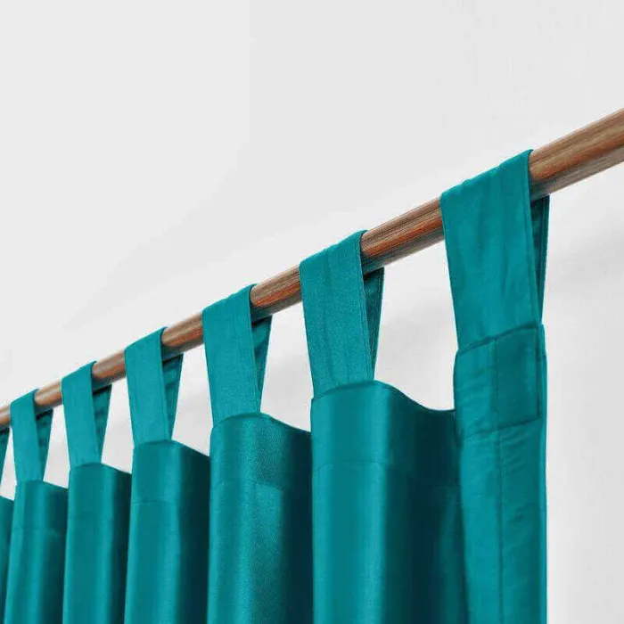 CUSTOM Lao Hang Zhou Peacock Polyester Cotton Thermal Insulated Curtain