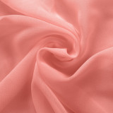 Indoor Outdoor Sheer Curtain Rod Pocket with 1 Inch Flange Wide Opulent Voile Drape SCANDINA