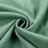 Rod Pocket Faux Linen Textured Curtain Drape Olive