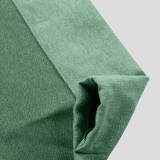 Rod Pocket Faux Linen Textured Curtain Drape Olive