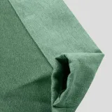 Rod Pocket Faux Linen Textured Curtain Drape Olive