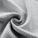 Grommet Jacquard Circle Bubble Wrinkle Window Blackout Curtain Drapery Bella