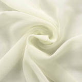 Indoor Outdoor Sheer Curtain Rod Pocket with 1 Inch Flange Wide Opulent Voile Drape SCANDINA