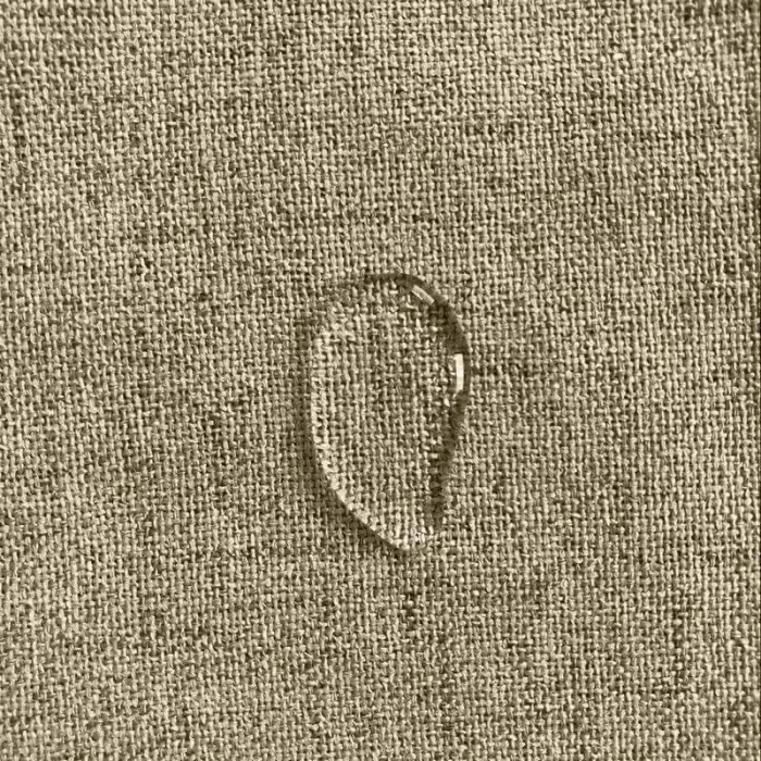 Textured Faux Linen Window Curtain Tab Top Drapery Olive