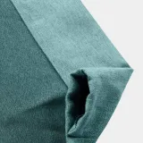 Rod Pocket Faux Linen Textured Curtain Drape Olive
