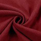 Rod Pocket Faux Linen Textured Curtain Drape Olive