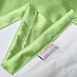 3 Inches Rod Pocket Soundproof Fuax Silk Window Curtain Panel with Blackout Lined LHZ