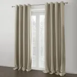 Insulated Thermal Blackout Polyester Nickel Grommet Drape MADISON