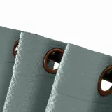 Grommet Jacquard Circle Bubble Wrinkle Window Blackout Curtain Drapery Bella