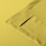 Set of 2 Back Tab or Rod Pocket Thermal Insulated Blackout Curtain Paz