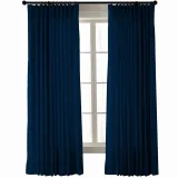 Textured Faux Dupioni Silk Curtain Drapery YUN
