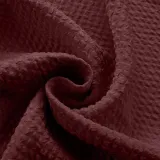 Grommet Jacquard Circle Bubble Wrinkle Window Blackout Curtain Drapery Bella