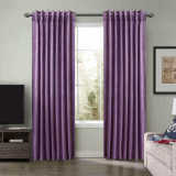 CUSTOM Birkin Violet Velvet Curtain Drapery With Lining For Traverse Rod Pole or Track