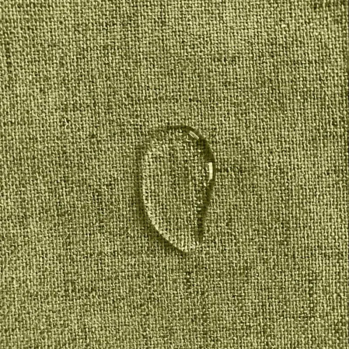 Textured Faux Linen Window Curtain Tab Top Drapery Olive